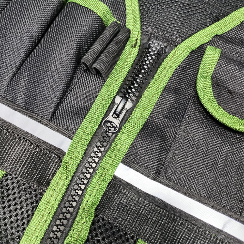 Heavy Equipment Electrician - Multifunction Tool Vest Electrician Construction Workwear
