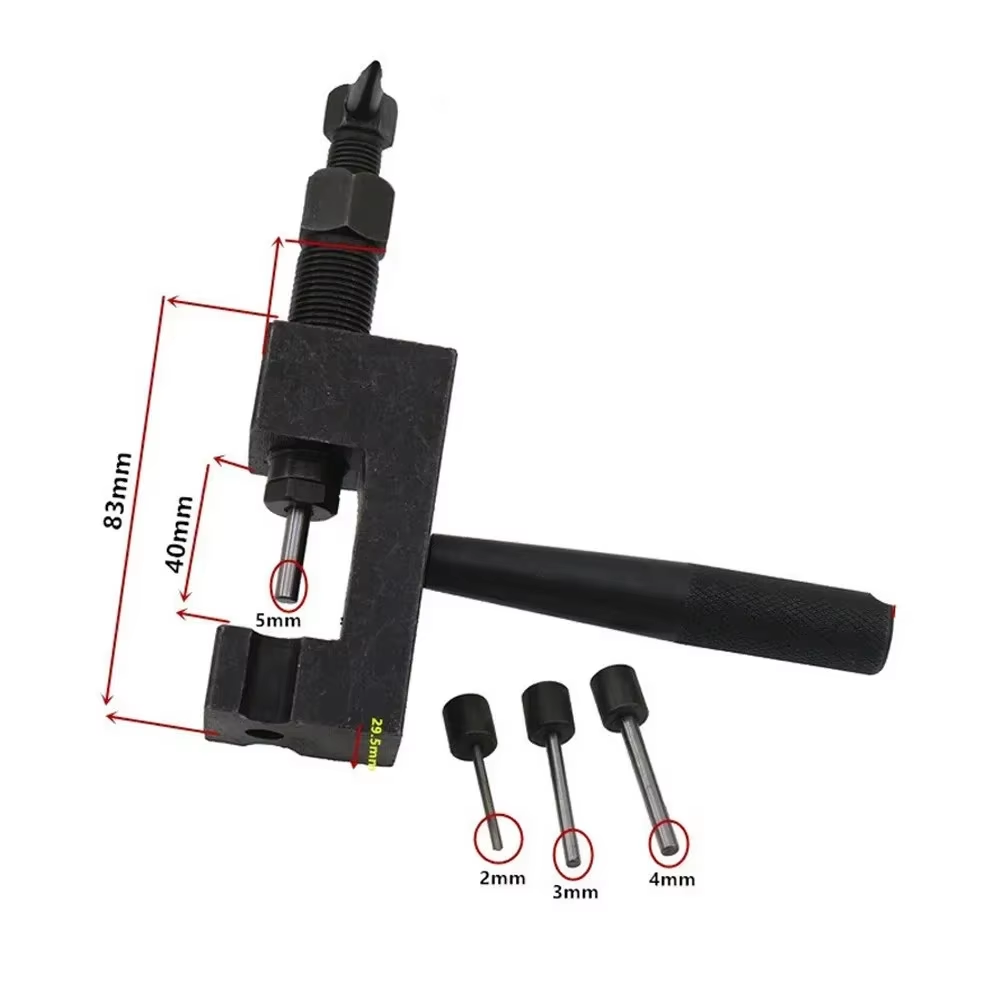 Heavy Equipment Grinder - Motorcycle Chain Breaker Rivet Tool 6-Pin
