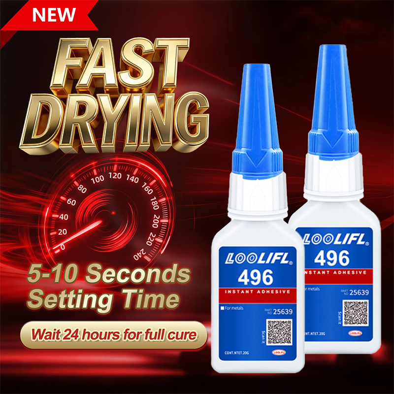 Heavy Equipment Bucket - Loolifl496 Strong Adhesive Quick-Drying Glue, Fast-Curing