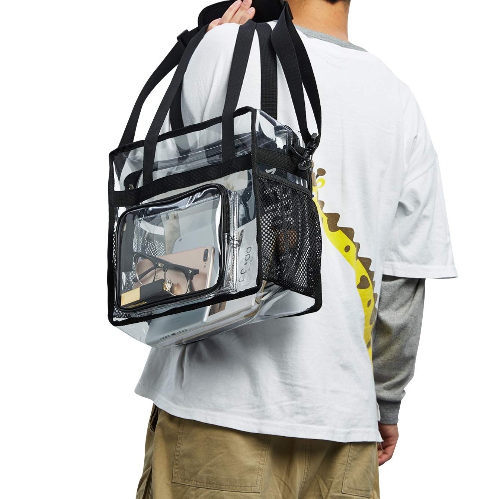 Clear Tote Bag Heavy Duty Plas - Heavy Equipment Bucket 评论和价格