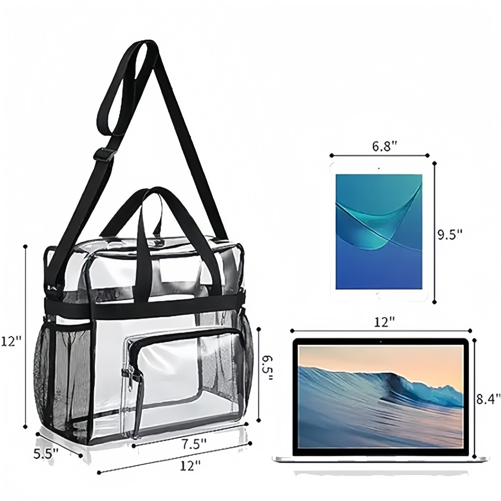 Clear Tote Bag Heavy Duty Plas - Heavy Equipment Bucket 评论和价格
