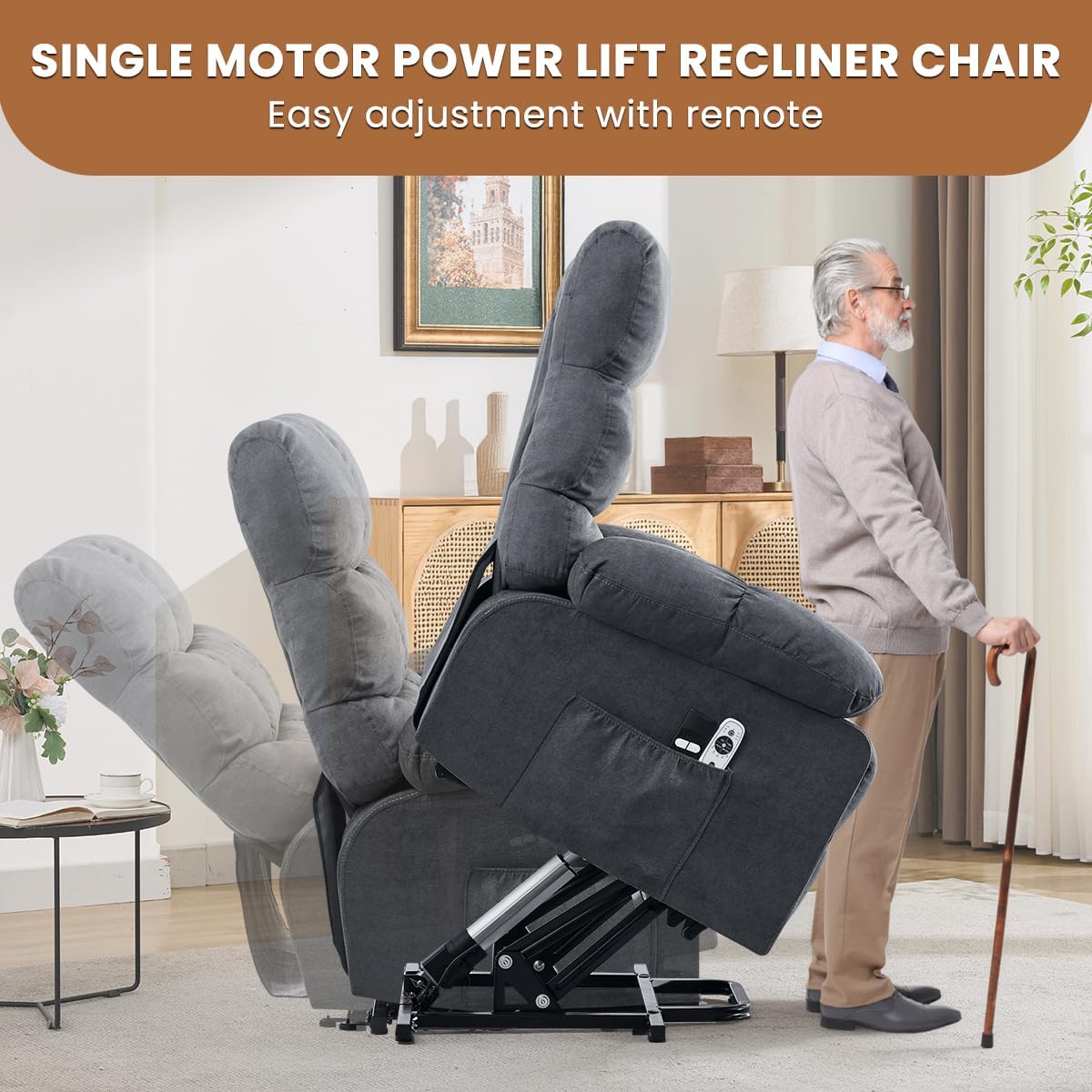 Power Lift Recliner Chair for  - Heavy Equipment Lift 评论和价格