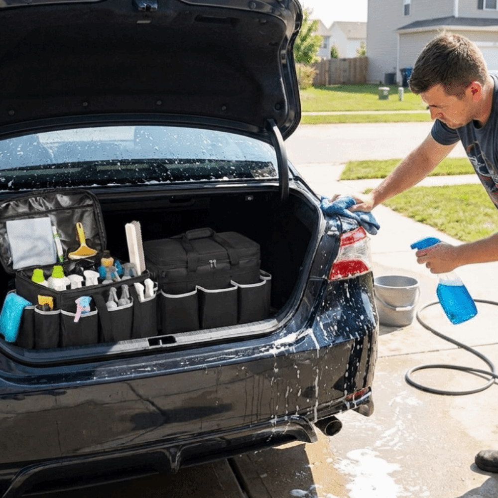 Waterproof Car Wash Tool Bag A - Heavy Equipment Washing 评论和价格