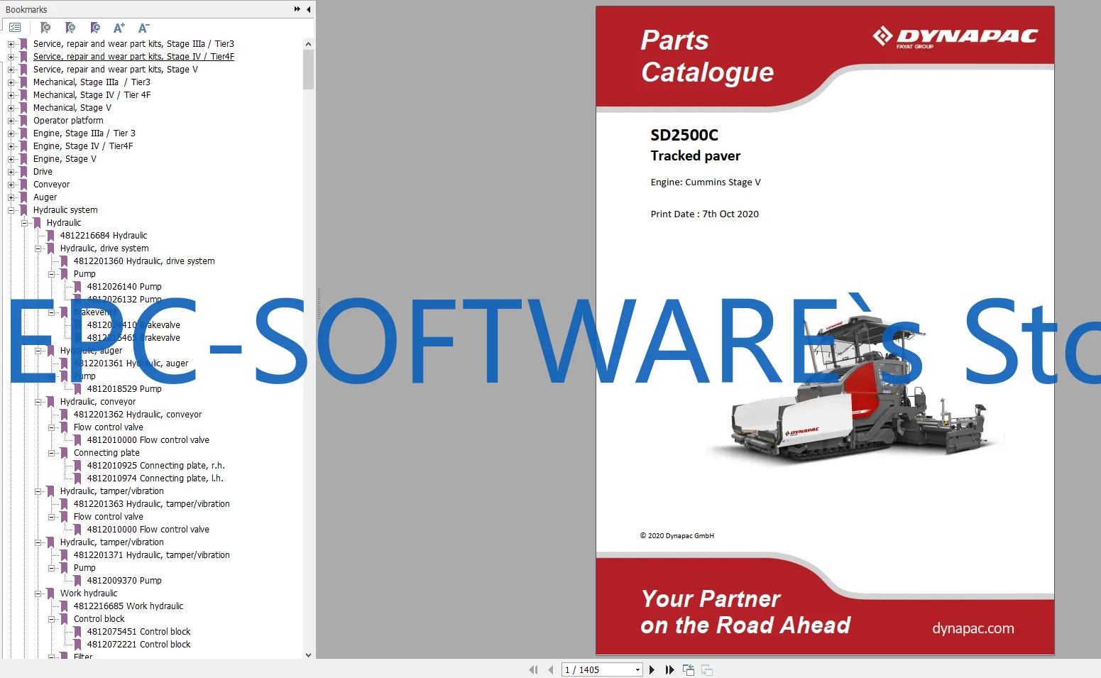 EPC-SOFTWARE Dynapac Heavy Equ - Heavy Equipment Software 评论和价格