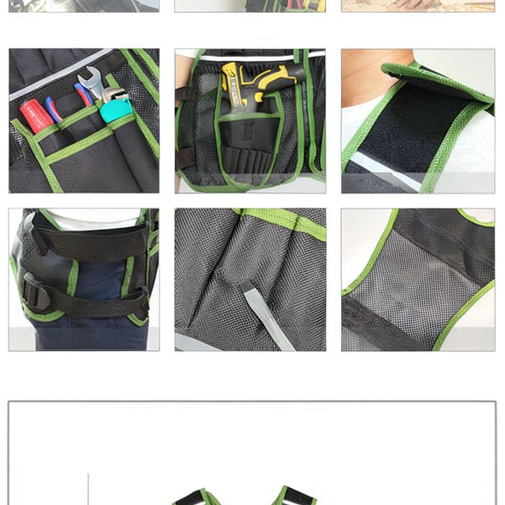 Ergonomic Tool Vest Workwear F - Heavy Equipment Electrician 评论和价格